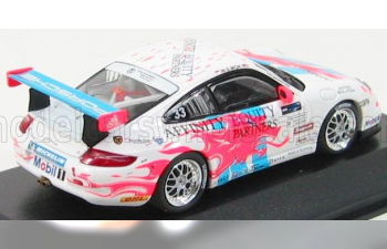 PORSCHE 911 Gt3 N 33 Carrera Cup Asia Macau 2007 M.weng Sun, White Light Blue Red