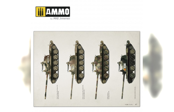 Т-54/TYPE 59 – VISUAL MODELERS GUIDE (English)