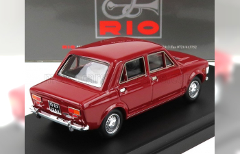 FIAT 128 4-doors (1969), Sport Red