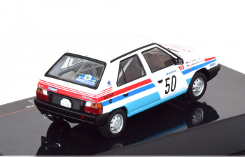 SKODA Favorit 136l №50 Rally Bohemia (1983) Vladimir Berger - Otto Jakubec, White Light Blue