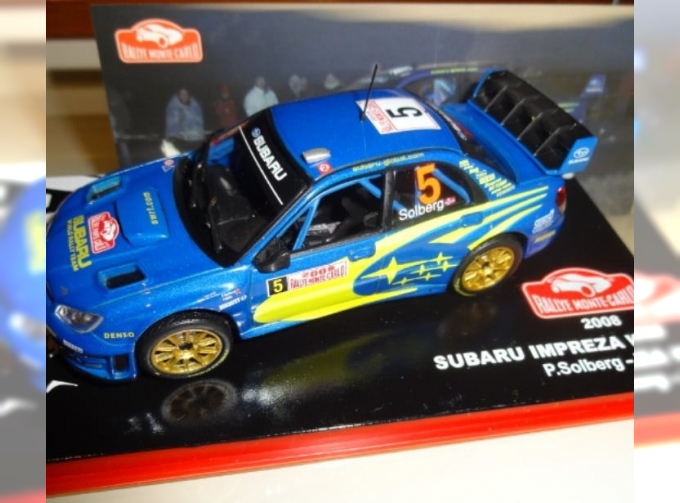 SUBARU Impreza WRC #5 2008 из серии Rallye Monte-Carlo