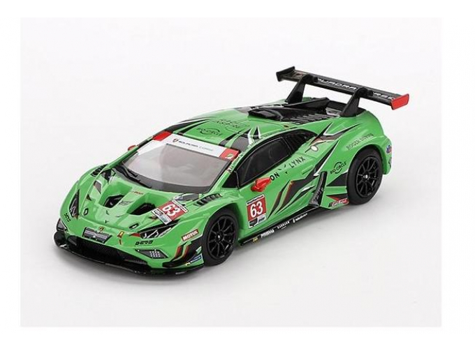 LAMBORGHINI Huracan GT3 EVO2 #63 Iron Lynx Daytona (2023), green