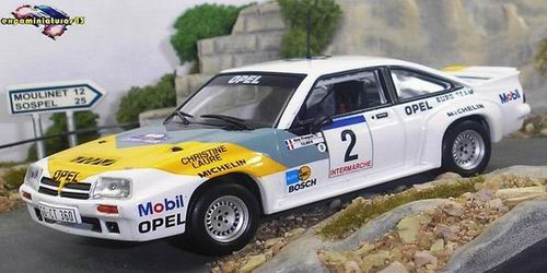 OPEL Manta 400 Frequelin Guy - Gilbert Christian Criterium de Touraine (1985), white