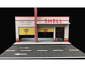 Diorama *Shell with light*, various