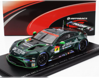 ASTON MARTIN Vantage Gt3 Team Pacific D'station Racing Team №9 Gt300 Class Super Gt (2020) Tomonobu Fuji - Kei Cozzolino, Green