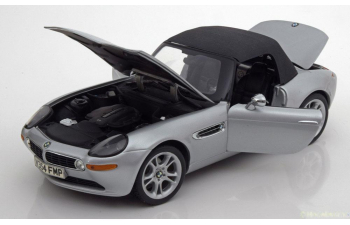 BMW Z8 Roadster with Softtop James Bond The World Is Not Enough, silver