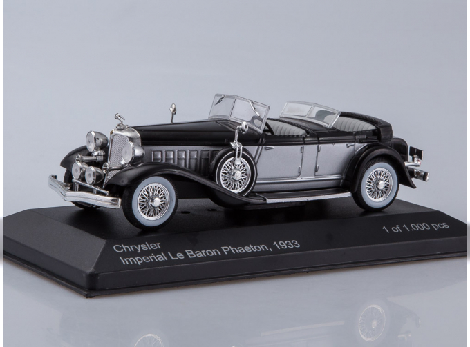 CHRYSLER Imperial Le Baron Phaeton (1933), silver / black