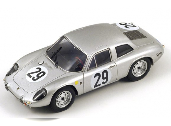 PORSCHE Carrera 2000 #29 LM (1963), silver