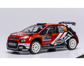 Citroen C3 Rally2 #22 Y.Rossel/A.Dunand WRC Rally Monte Carlo 2025