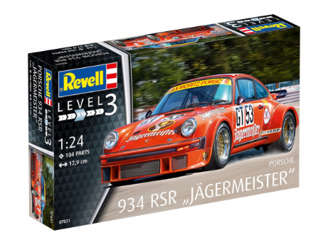 Сборная модель Porsche 934 RSR Jagermeister