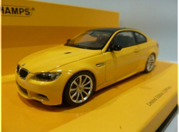 BMW M3 (E92) (2007), yellow