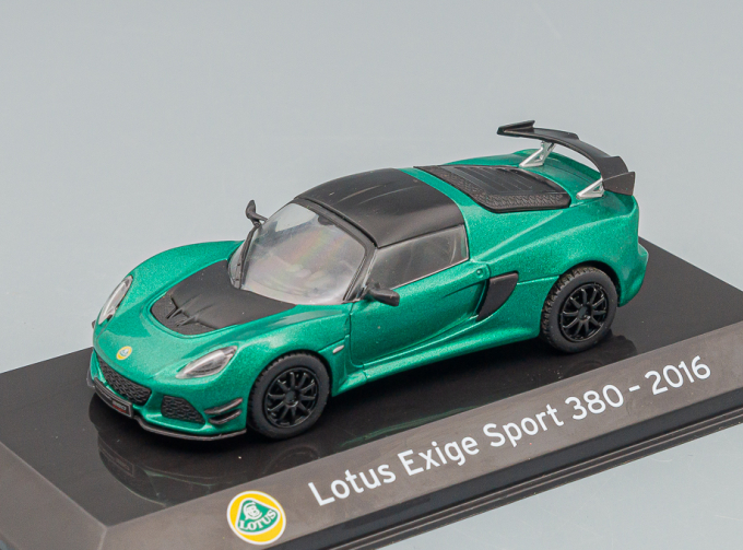 LOTUS Exige Sport 380 (2016) - Con Vetrina - With Showcase, Green