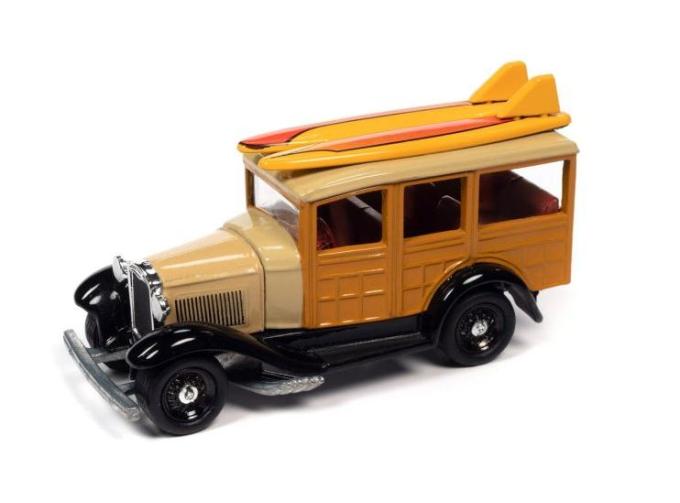 FORD Model A Woody (1931), beige/orange