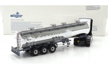 MERCEDES-BENZ Actros 5 1851 Tanker Truck Diana Trans Transports (2021), White Chrome