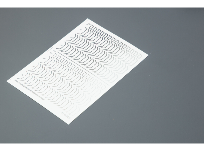 Декаль Хромированные уголки, скругленне 0,5-1 мм (30-90˚)