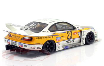 NISSAN S15 Silvia LB Super Silhouette #23 (2021), white / yellow