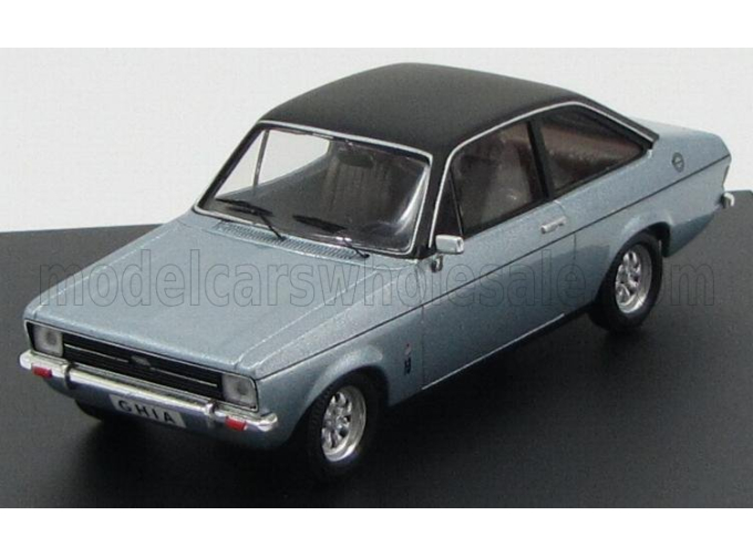 FORD Escort Mk Ii 1300 Ghia (1978), Silver Black