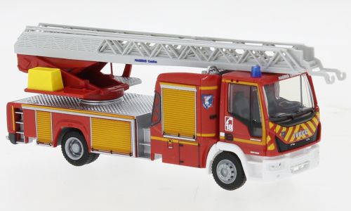 IVECO Magirus DLK (2018) SDIS Vosges, red/yellow