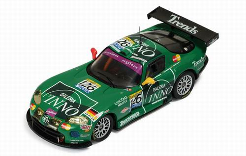 DODGE Viper GT-S R`Inno 126 5th 24h Spa (Pedro Lamy - K.Mollekens - D.de Radigues) 2003, green