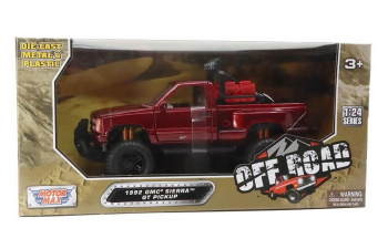 GMC Sierra GT Pick-Up (1992), dark red