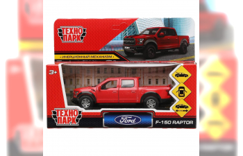 FORD F150 Raptor, красный