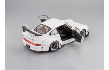 PORSCHE 993 RWB, white