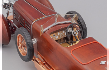 HISPANO SUIZA H6C Speedster Tulipwood (1924), brown