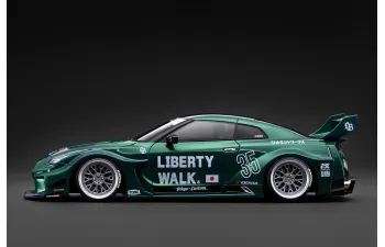 NISSAN 35GT-RR LB-Silhouette WORKS GT, green metallic