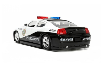 DODGE Charger Srt8 Police (2006) - Fast & Furious, white / black