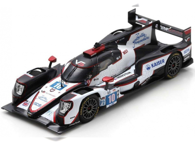 ORECA 07 Gibson Gk428 4.2l V8 Team Vector Sport N10 24h Le Mans (2023) G.Aubry - R.Cullen - M.Kaiser, White Black