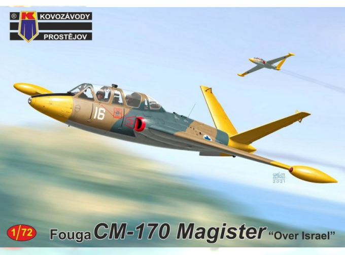 Сборная модель Fouga CM-170 Magister Over