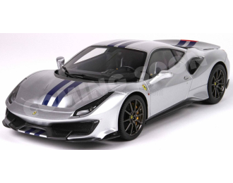 FERRARI 488 Pista (2018), silver