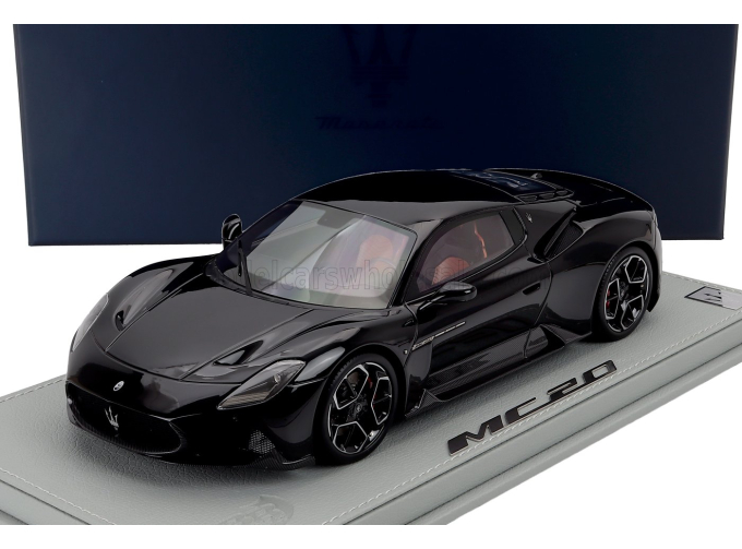 MASERATI Mc20 (2020) - Con Vetrina - With Showcase, Nero Enigma - Black