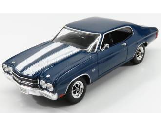 CHEVROLET Chevelle SS 454, blue / white stripes