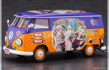 Сборная модель VOLKSWAGEN T1 Delivery Van Egg Girls Happy Halloween 1962