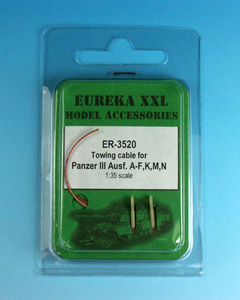 Металлические тросы для Pz.III Ausf.A-E,K,M,N