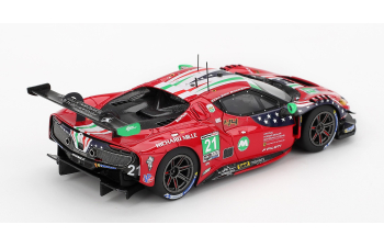 FERRARI 296 gt3 3.0l Turbo V6 Team AF Corse №21 IMSA 24h Daytona (2025) Kei Cozzolino - Simon Mann - Alessandro Pier Guidi - Lilou Wadoux