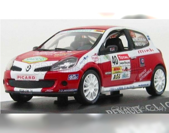 Renault Clio R3 Rallye de Charbonnieres #40, red