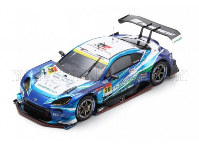 TOYOTA Gr86 Gt Team Shade Racing №20 Gt300 Class Super Gt (2024) Katsuyuki Hiranaka - Eijiro Shimizu, Blue White