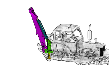 Набор для конверсии ЭО-2621А для ЮМЗ-6Л 