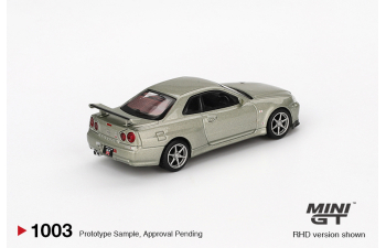 NISSAN Skyline GT-R (R34) V-Spec II Nür Millenium Jade