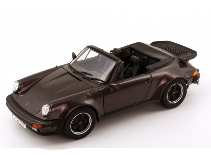 PORSCHE 911 Turbo 3.3 Cabrio (1974) dark brown