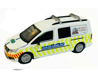 VOLKSWAGEN Caddy Maxi *Chun Wo* Patrol car, white/yellow