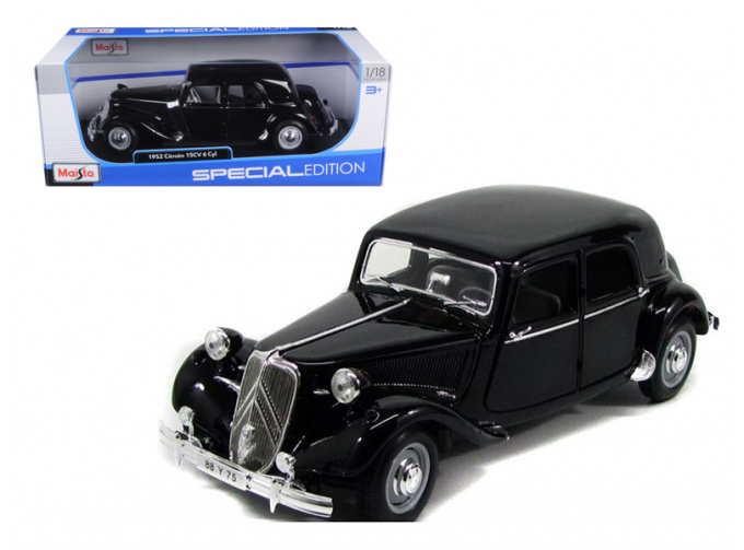 Citroen 15CV 6 Cyl (1952) black