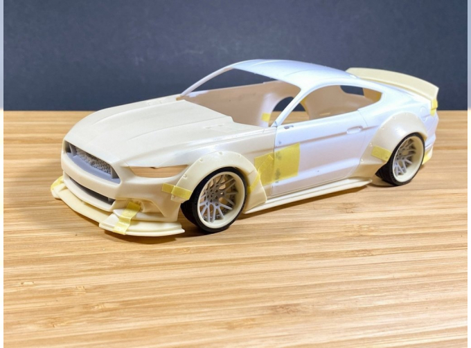 Аэродинамический обвес LB works Mustang GT4 (Tamiya)