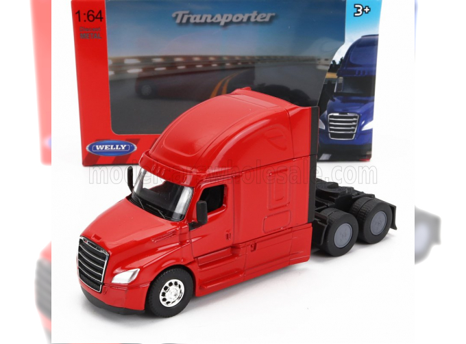 FREIGHTLINER Cascadia Tractor Truck 3-assi (2015), Red