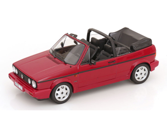 VOLKSWAGEN Golf 1 Convertible (1990), red