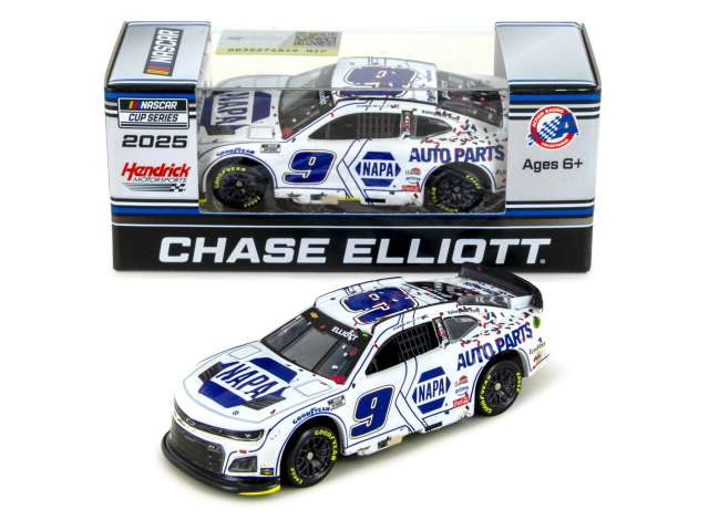 Chevrolet #9 Chase Elliott *NAPA*, white/blue 2025