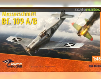 Сборная модель истребитель Messerschmitt Bf.109 A/B Legion Condor