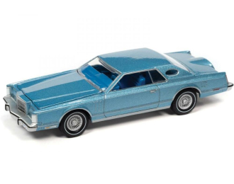 LINCOLN Continental Coupe Mark V (1977), blue